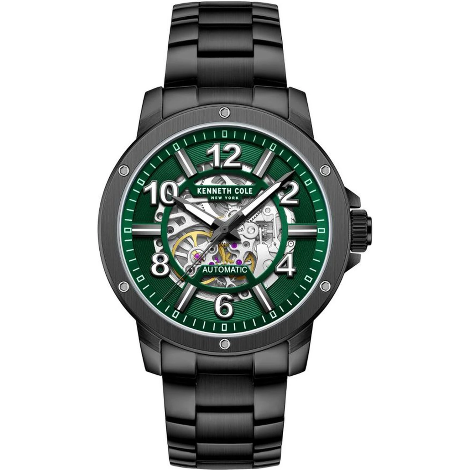 Gray Stainless Steel Dress Watch