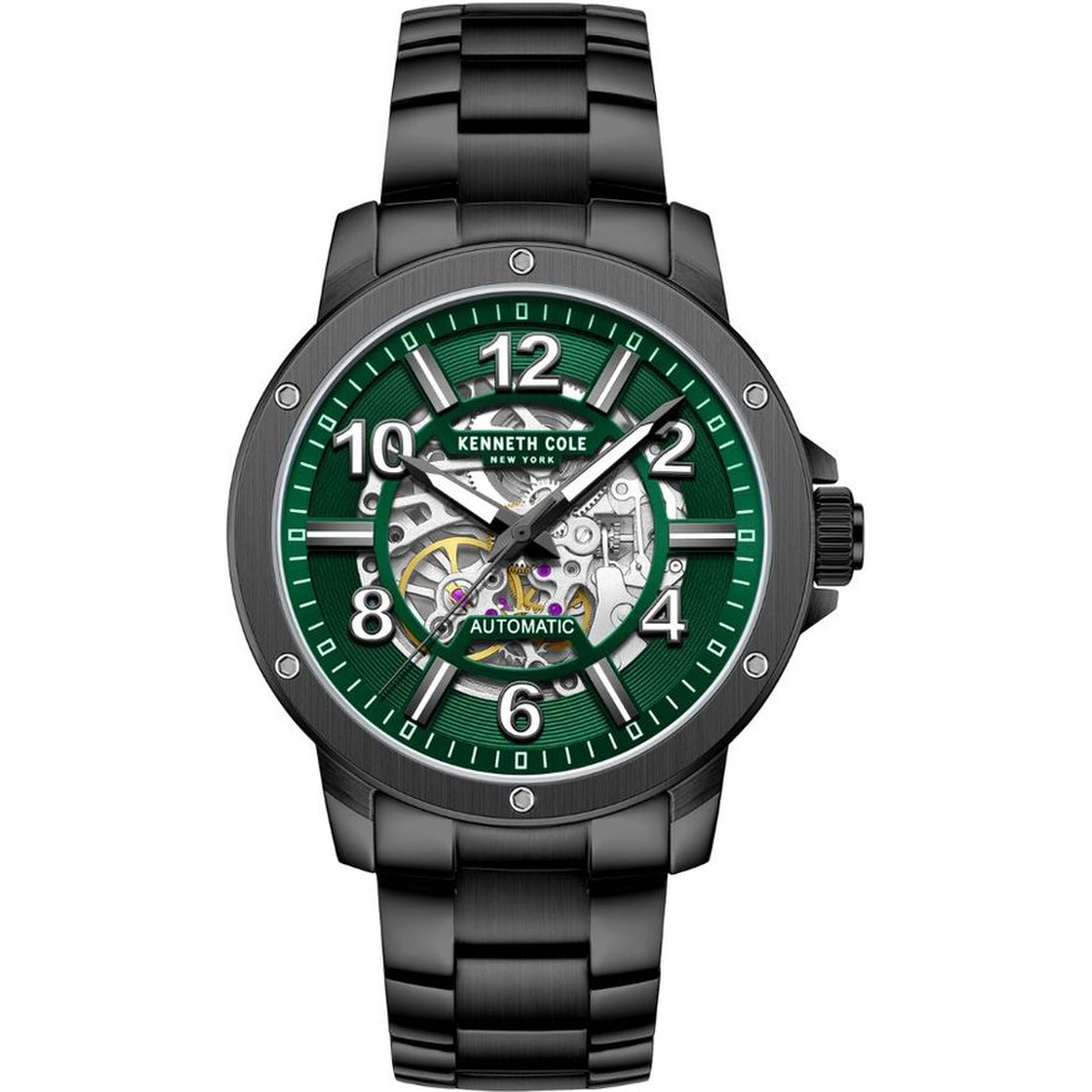 Gray Stainless Steel Dress Watch