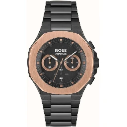 Black Stainless Steel Bracelet Watch