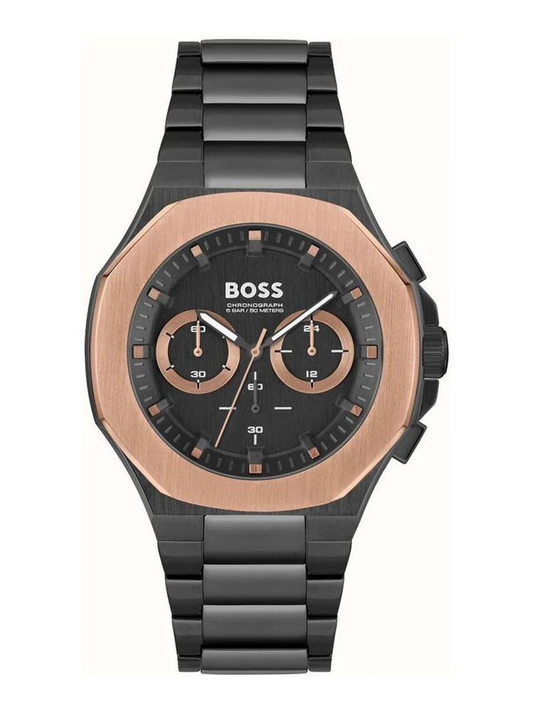 Black Stainless Steel Bracelet Watch