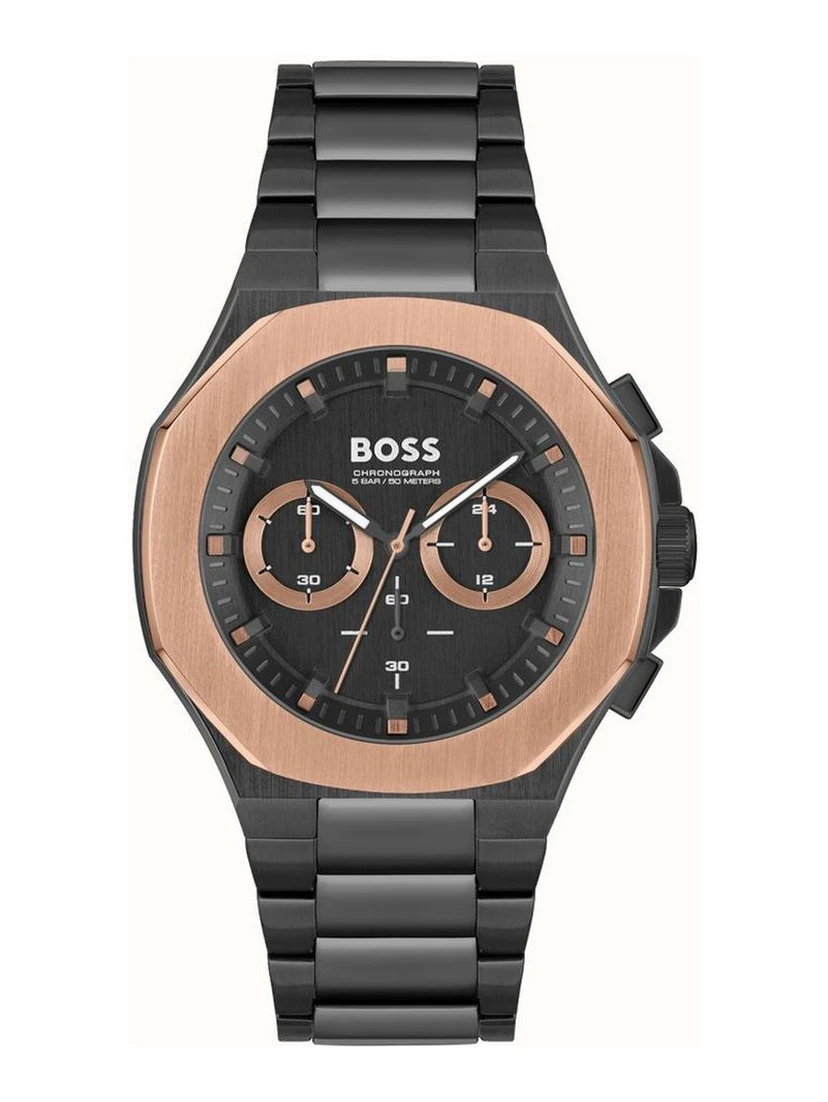 Black Stainless Steel Bracelet Watch