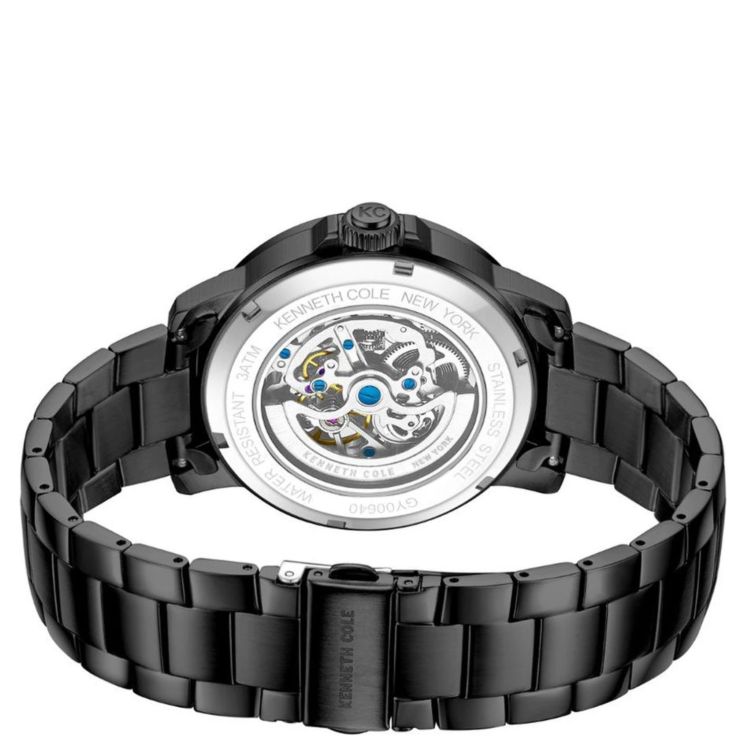 Gray Stainless Steel Dress Watch