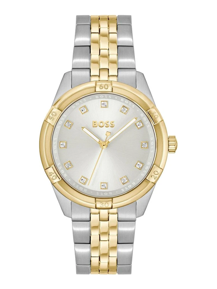 Multicolor Stainless Steel Dress Watch