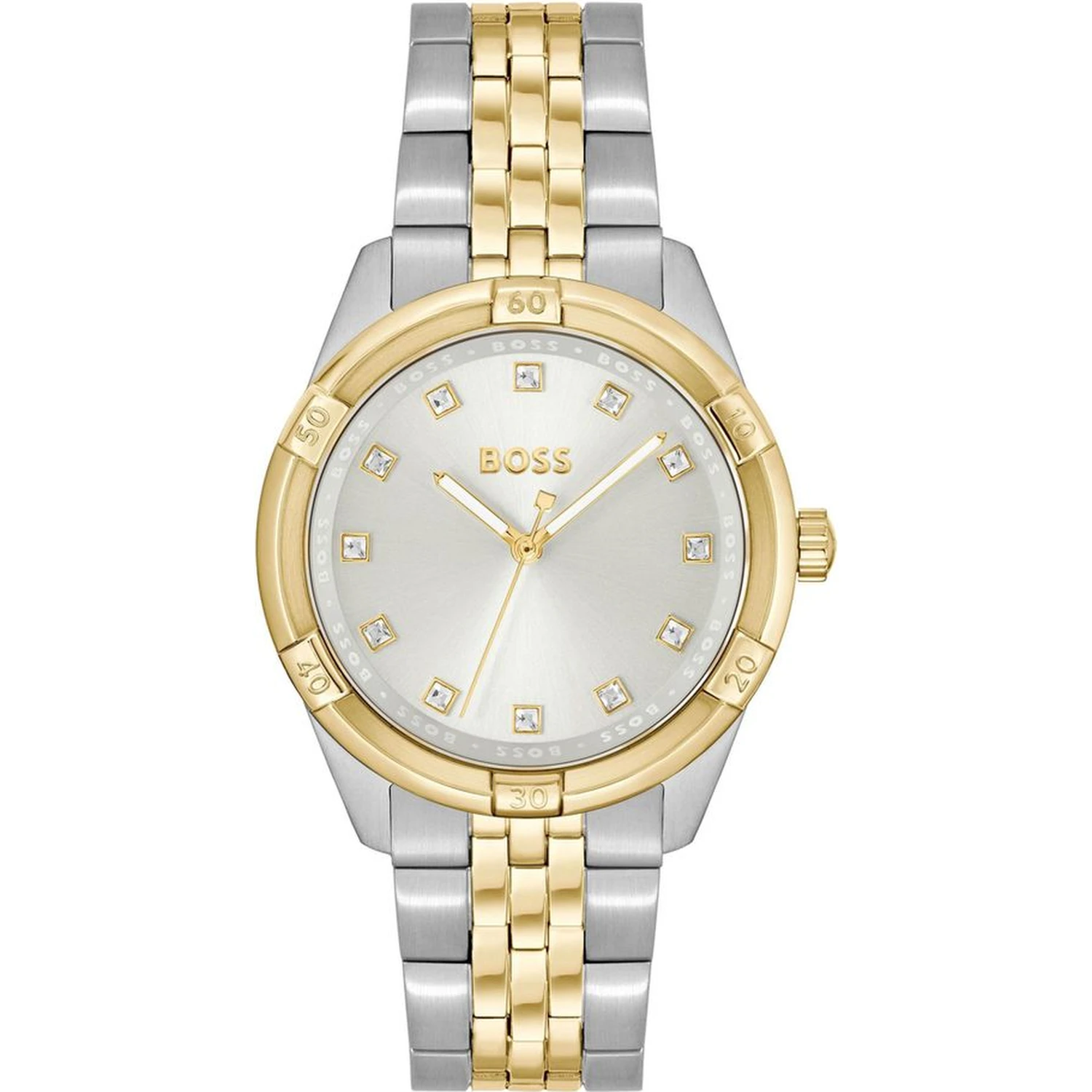 Multicolor Stainless Steel Dress Watch