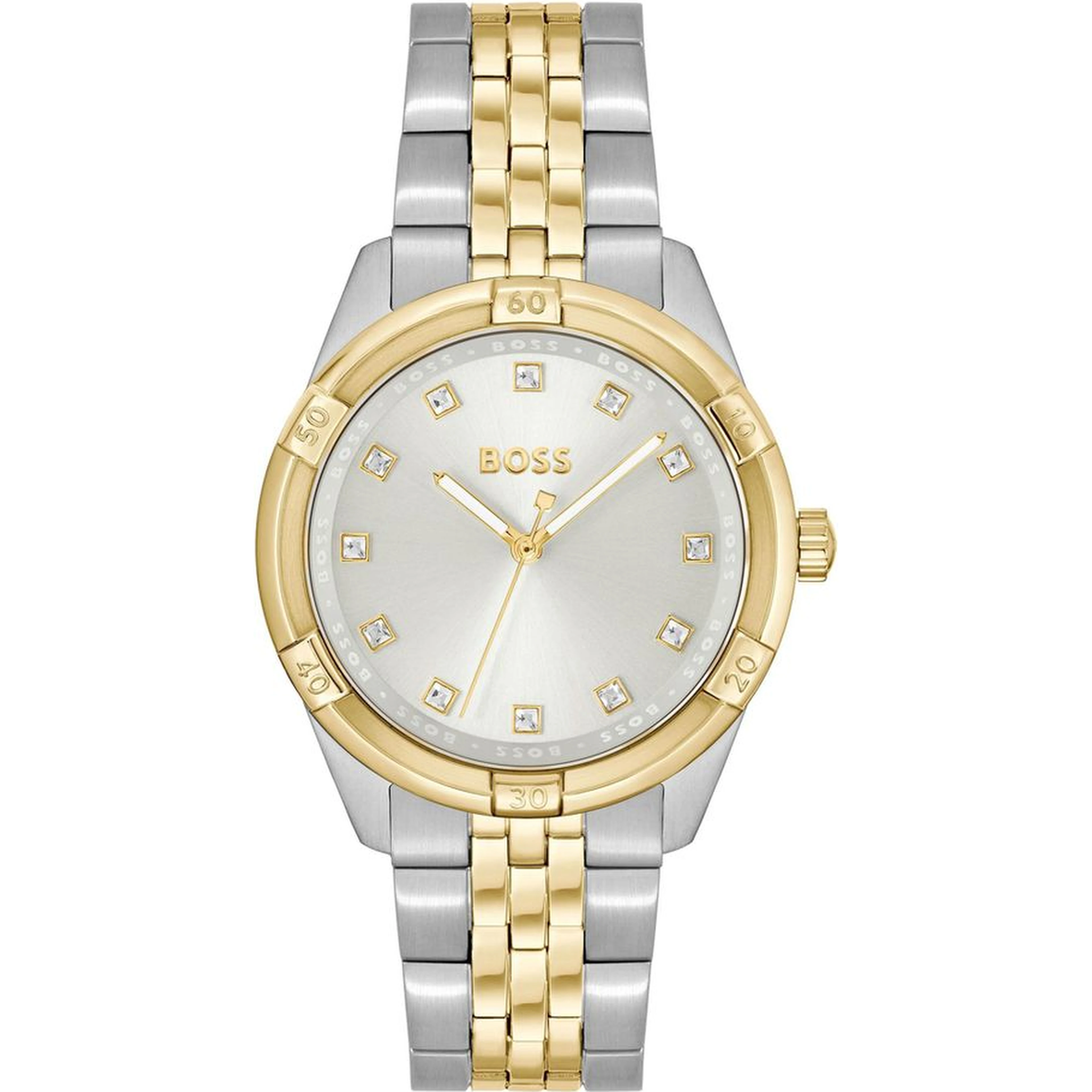 Multicolor Stainless Steel Dress Watch