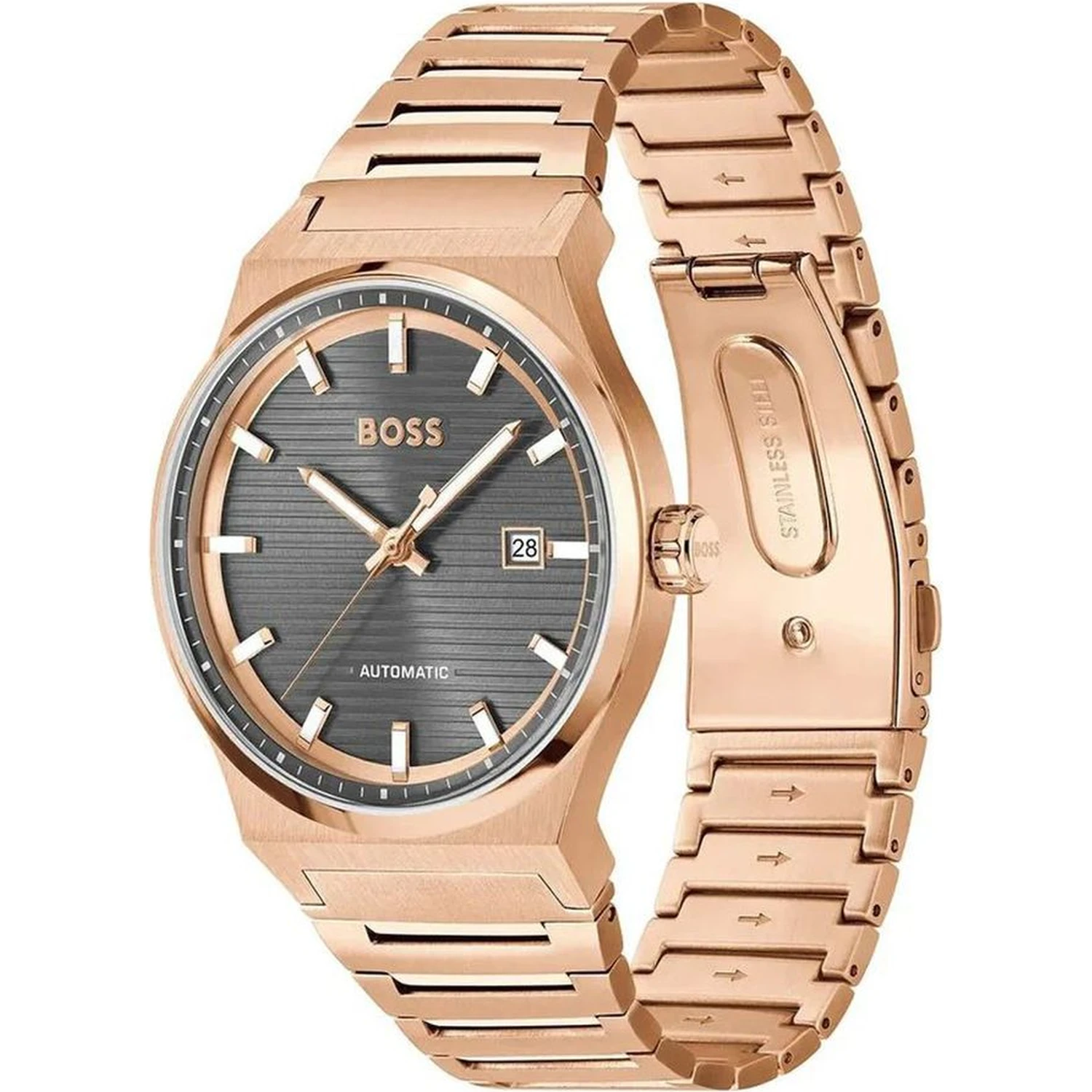 Multicolor Stainless Steel Dress Watch
