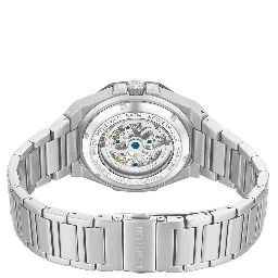 Gray Stainless Steel Dress Watch