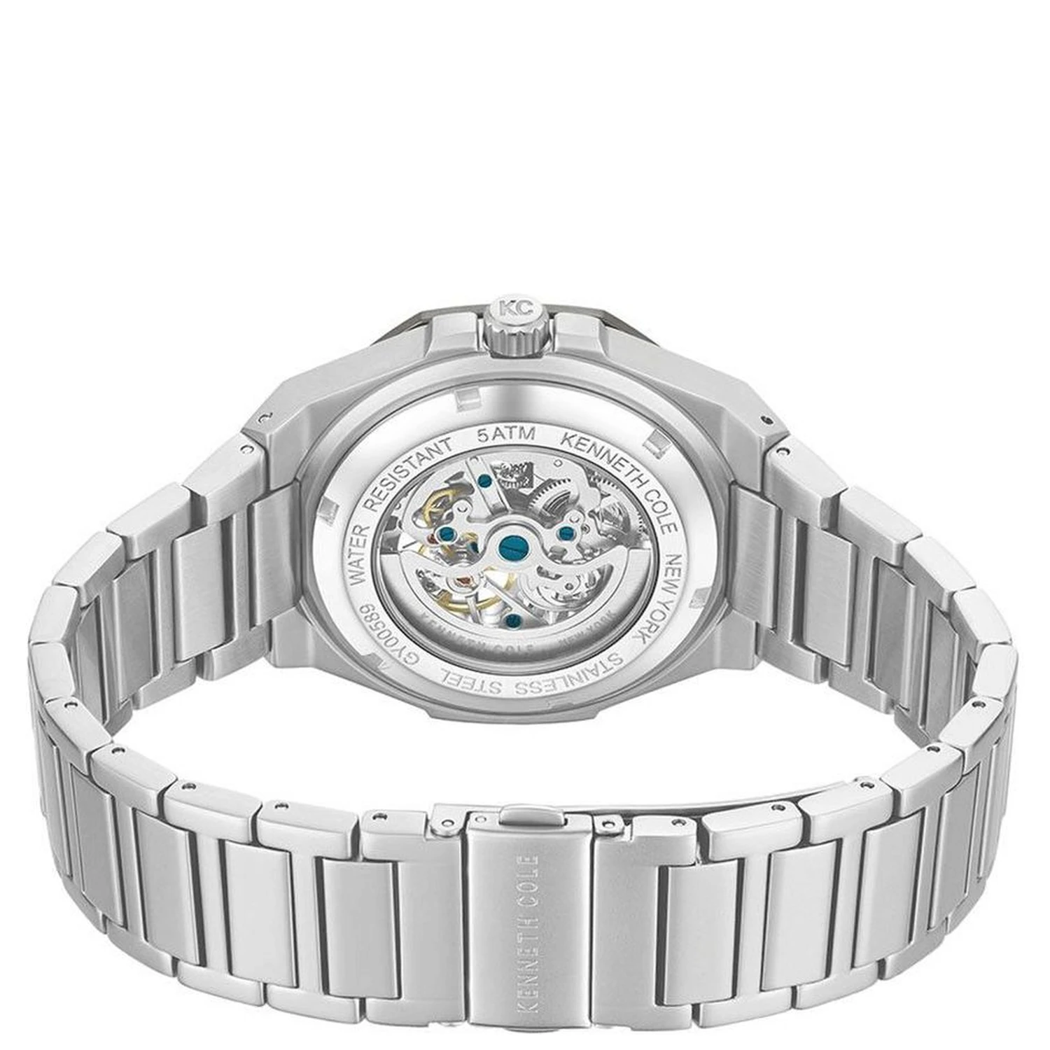 Gray Stainless Steel Dress Watch