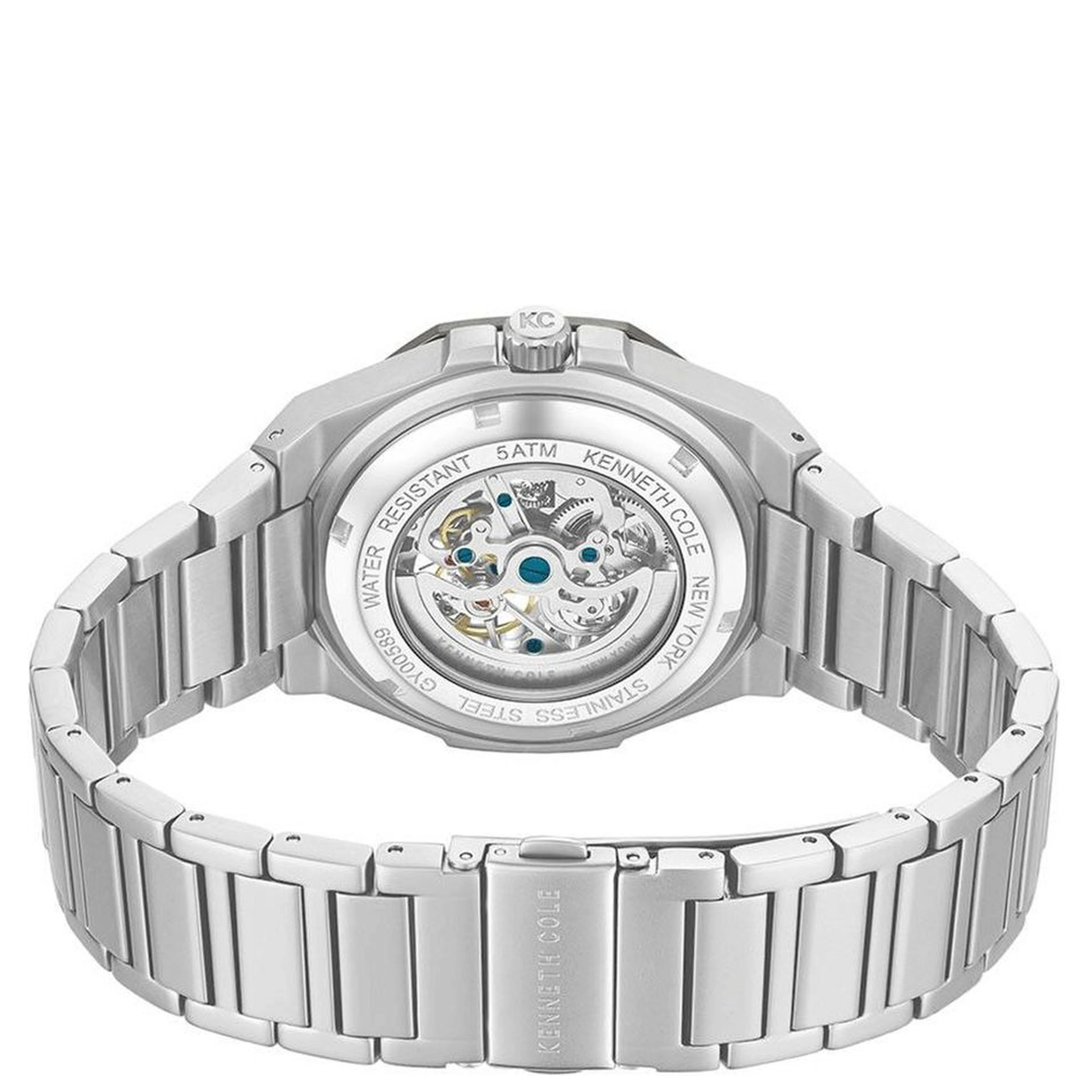 Gray Stainless Steel Dress Watch