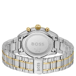 Gray Stainless Steel Dress Watch