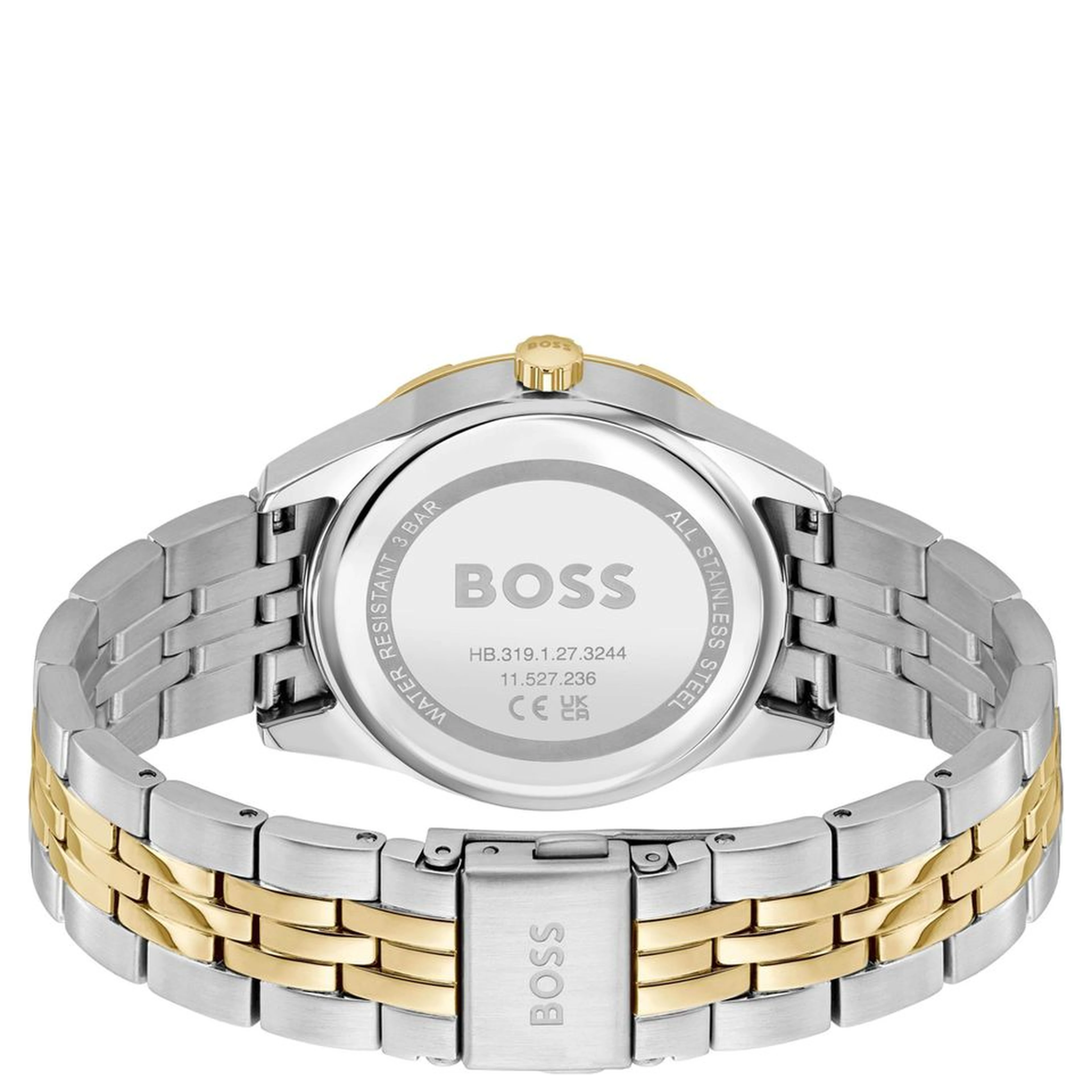 Multicolor Stainless Steel Dress Watch