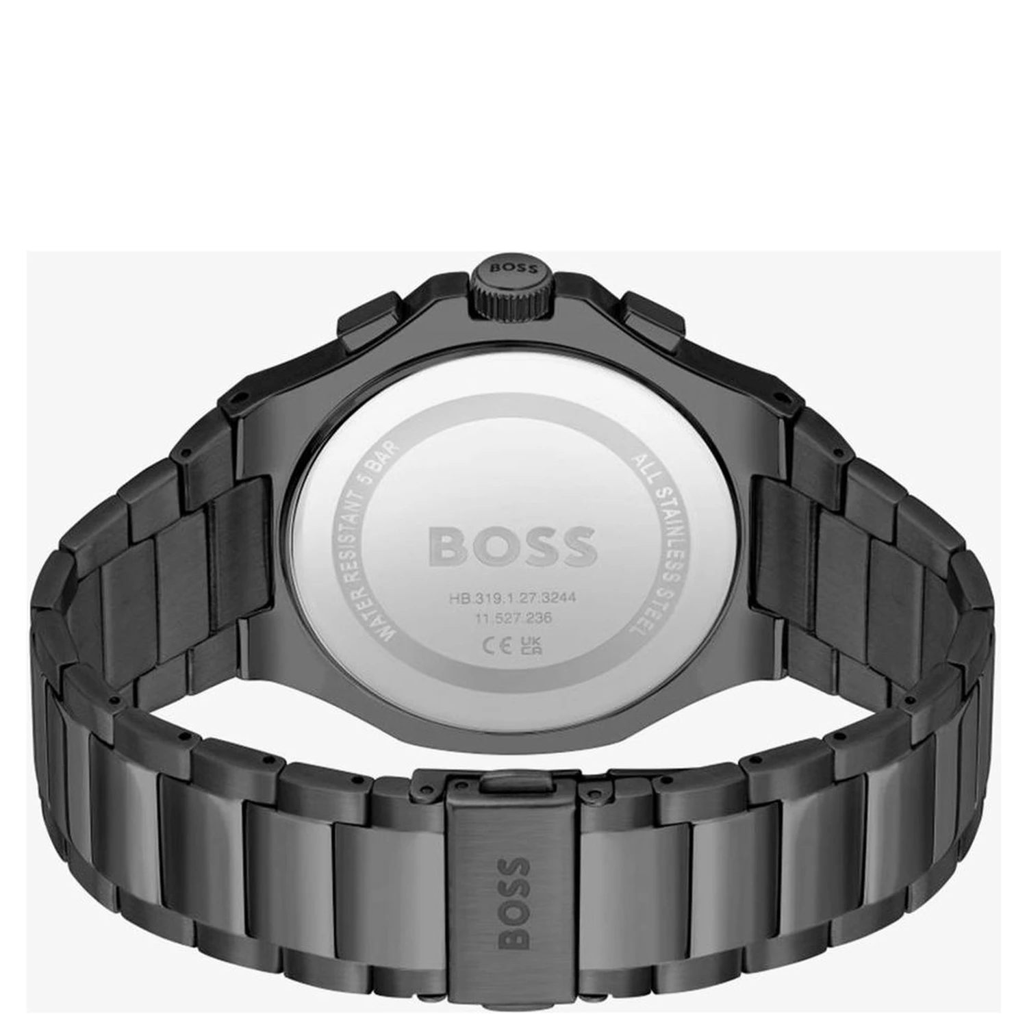 Black Stainless Steel Bracelet Watch