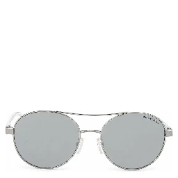 Gray Metal Sunglasses