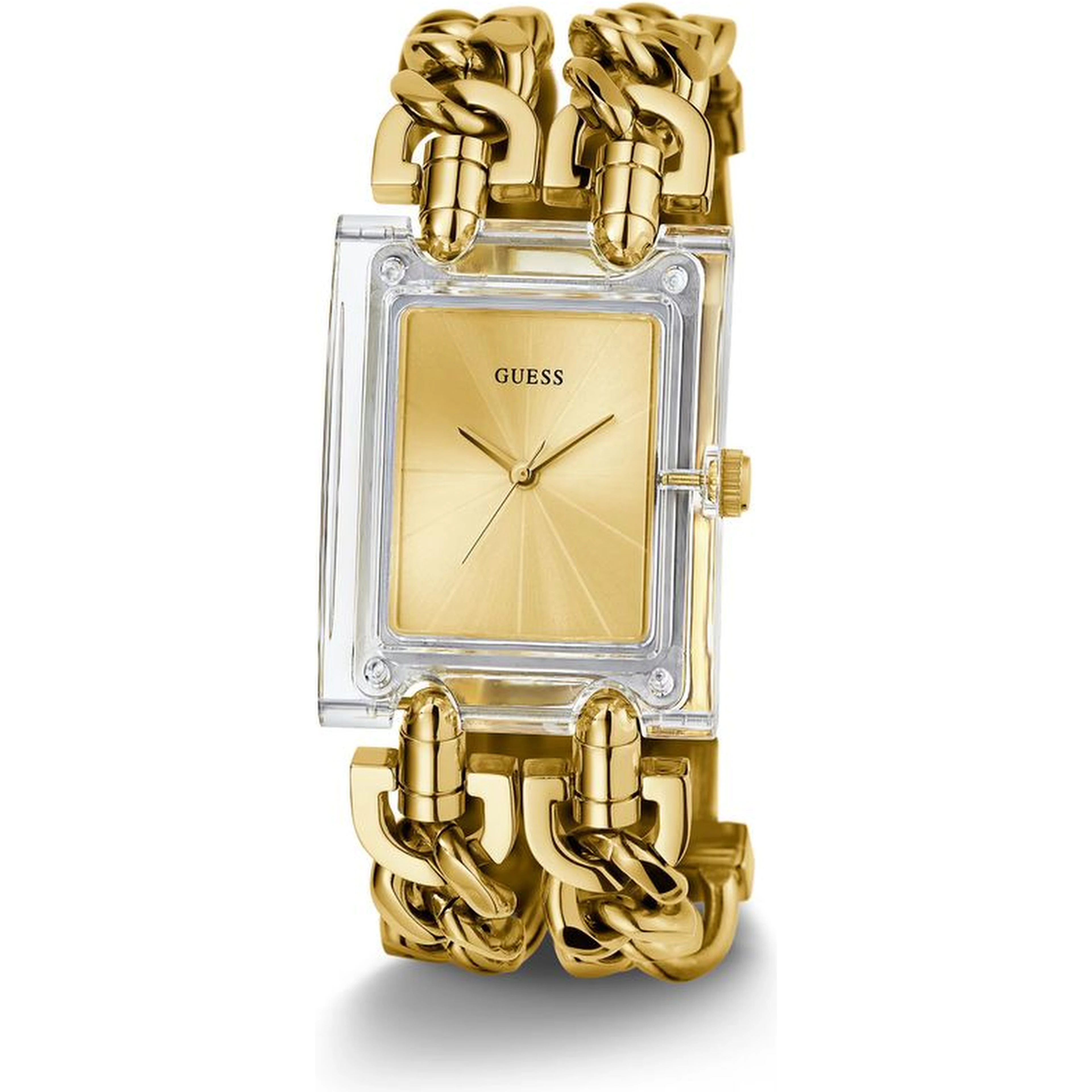 Gold Stainless Steel Bracelet Watch
