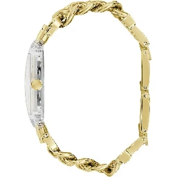 Gold Stainless Steel Bracelet Watch