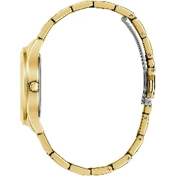 Gold Stainless Steel Dress Watch