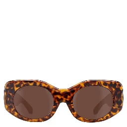 Brown Resin Sunglasses