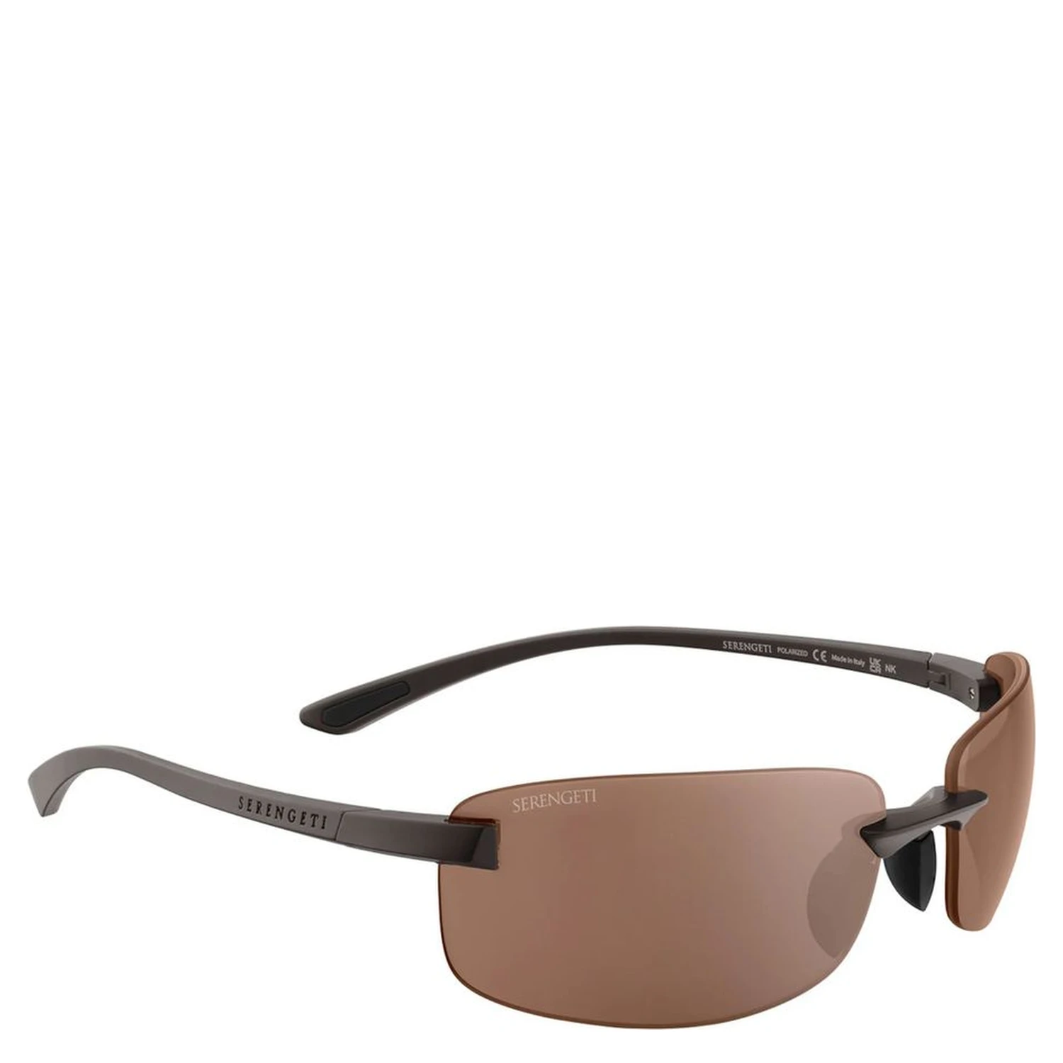 Brown Nylon Sunglasses