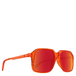 Orange Resin Sunglasses