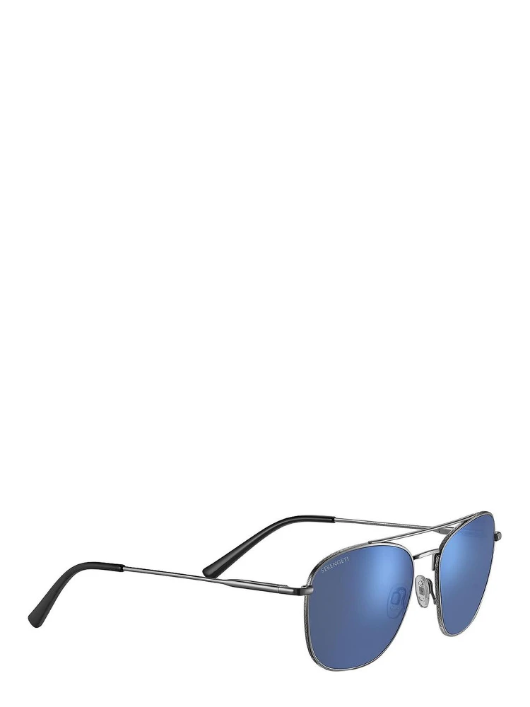 Gray Metal Sunglasses