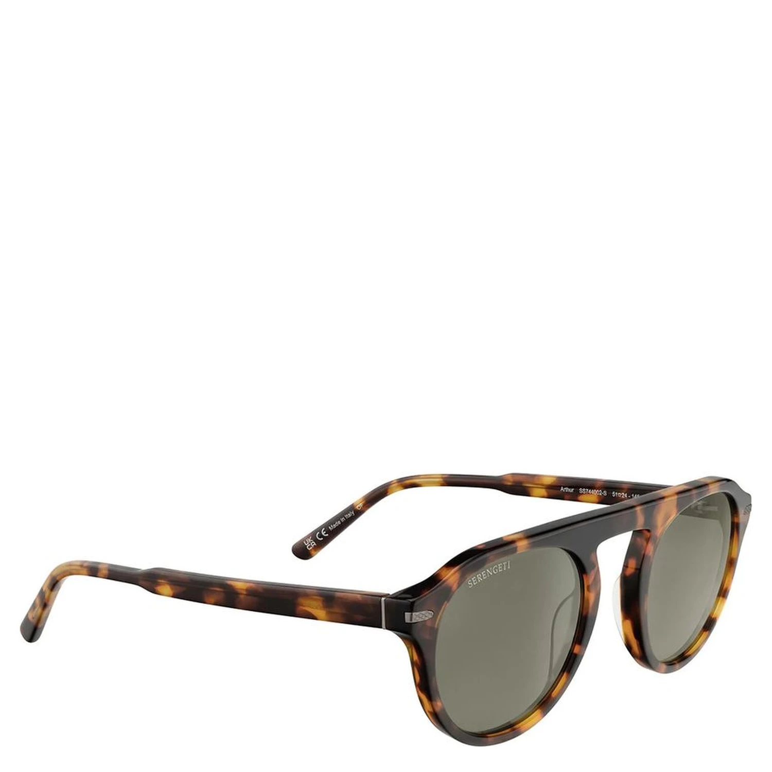 Brown Resin Sunglasses