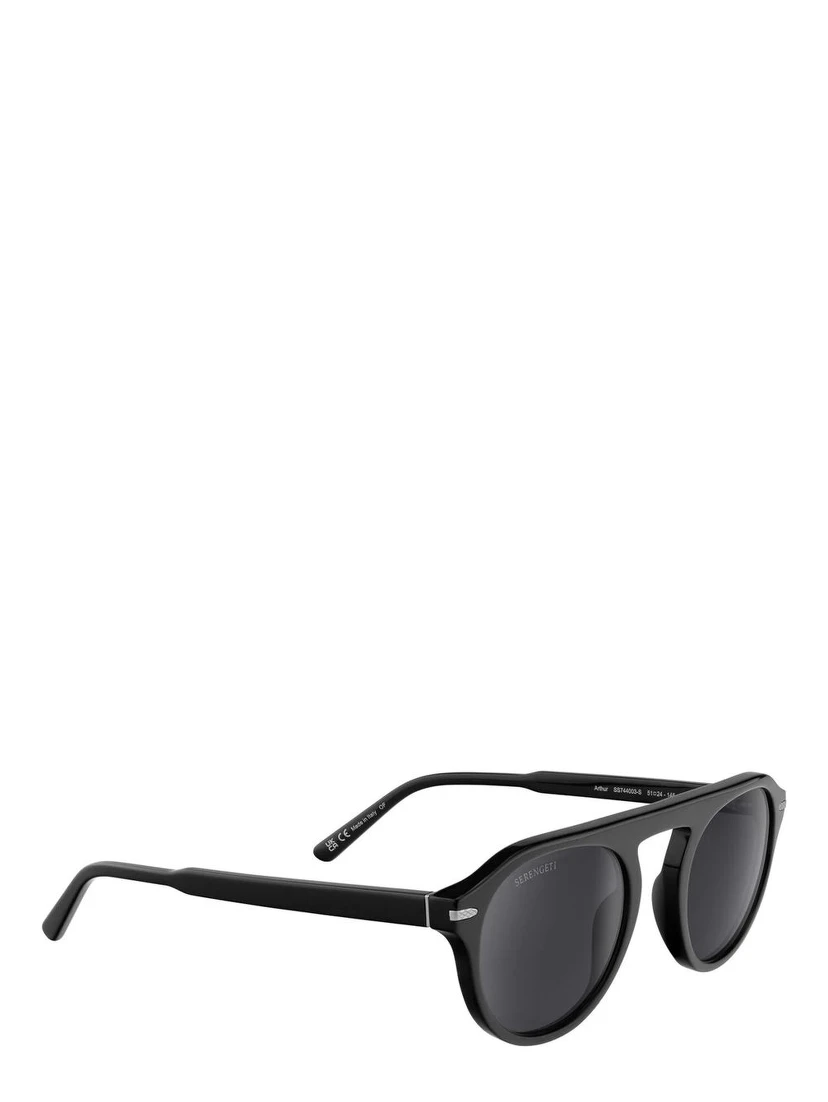 Gray Resin Sunglasses