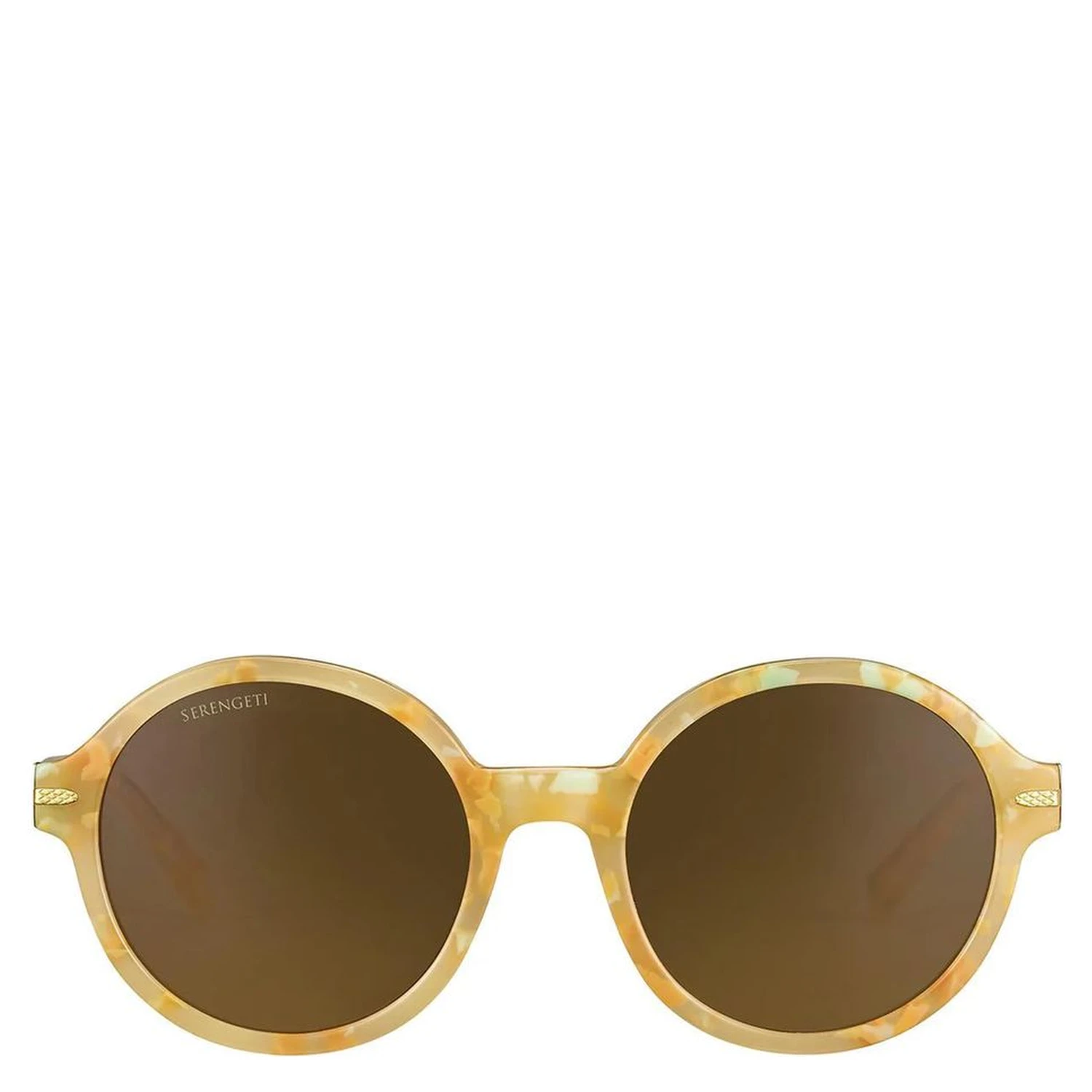 Orange Resin Sunglasses