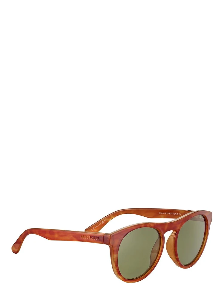 Brown Resin Sunglasses