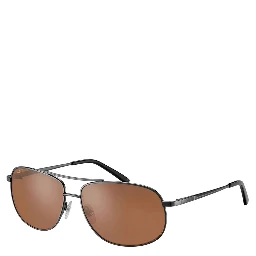 Gray Metal Sunglasses