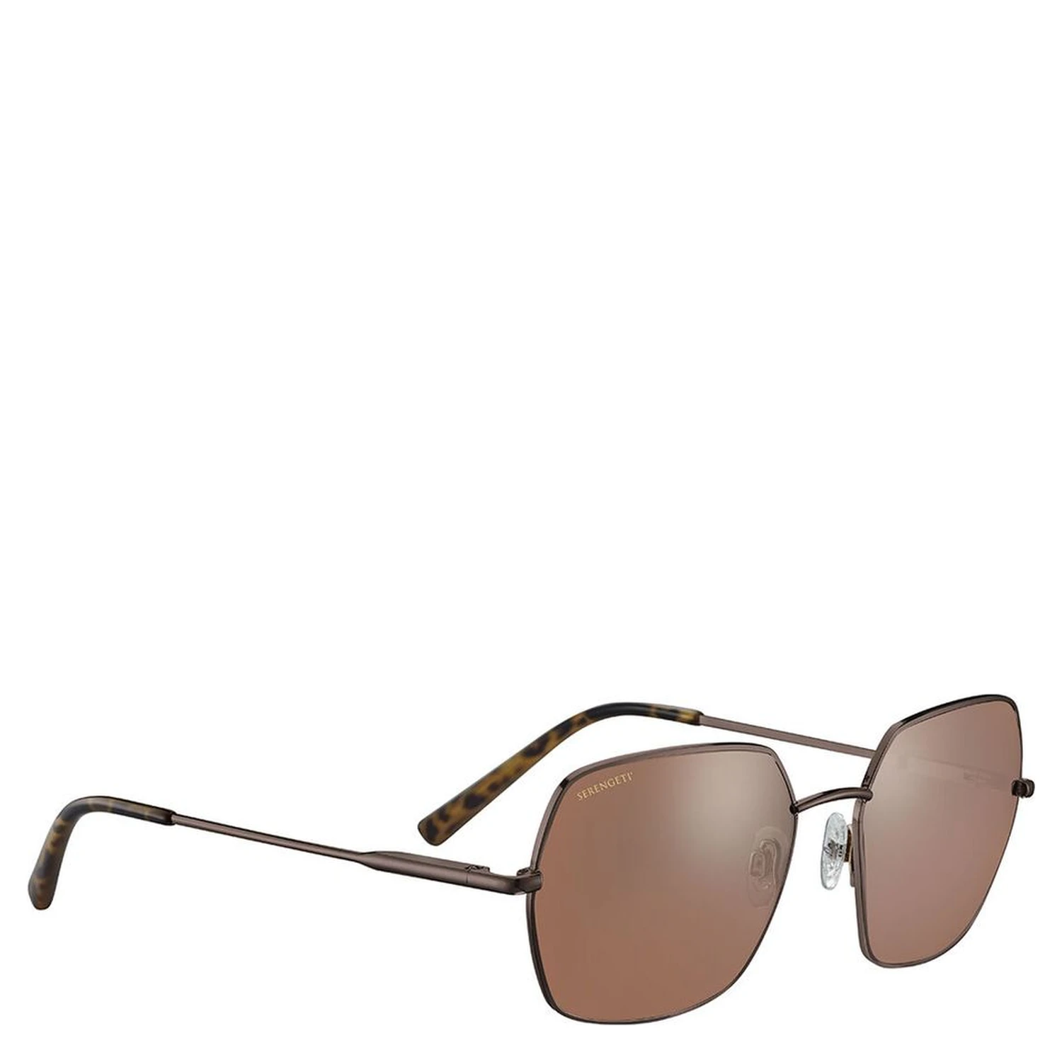 Brown Plastic Sunglasses