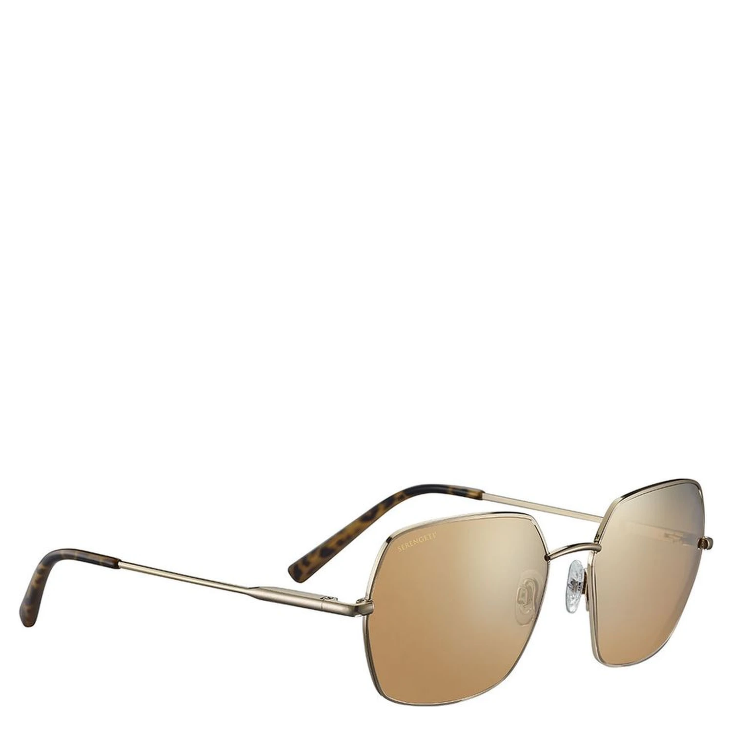 Gold Plastic Sunglasses