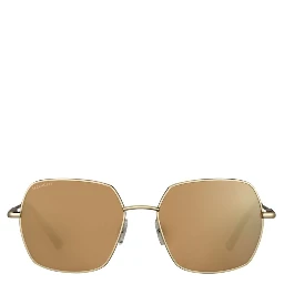 Gold Plastic Sunglasses