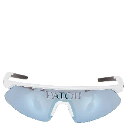 White Nylon Sunglasses