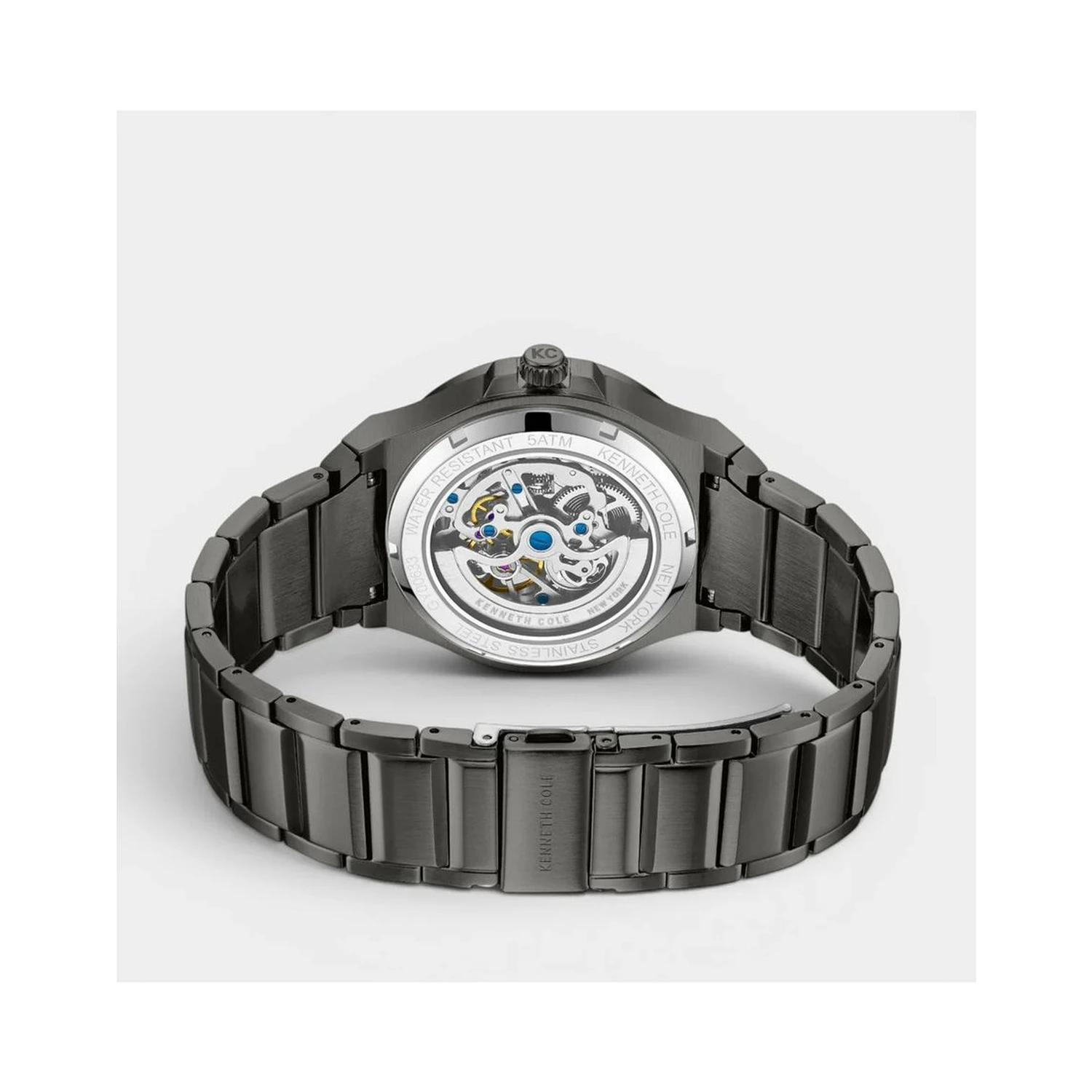 Gray Stainless Steel Dress Watch