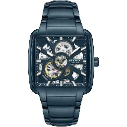 Blue Stainless Steel Bracelet Watch
