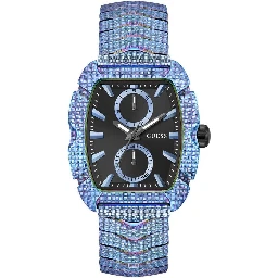 Blue Stainless Steel Bracelet Watch