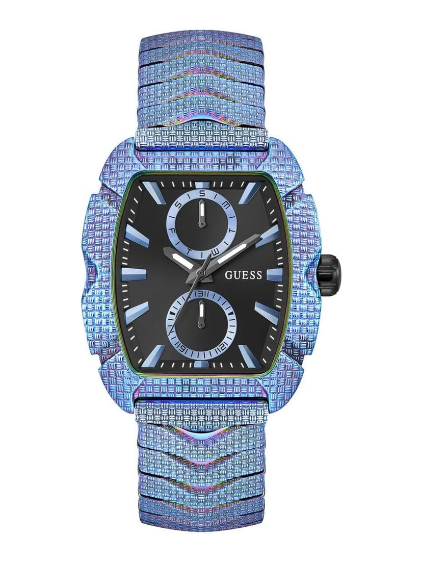Blue Stainless Steel Bracelet Watch