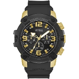 Black Synthetic Sport Watch