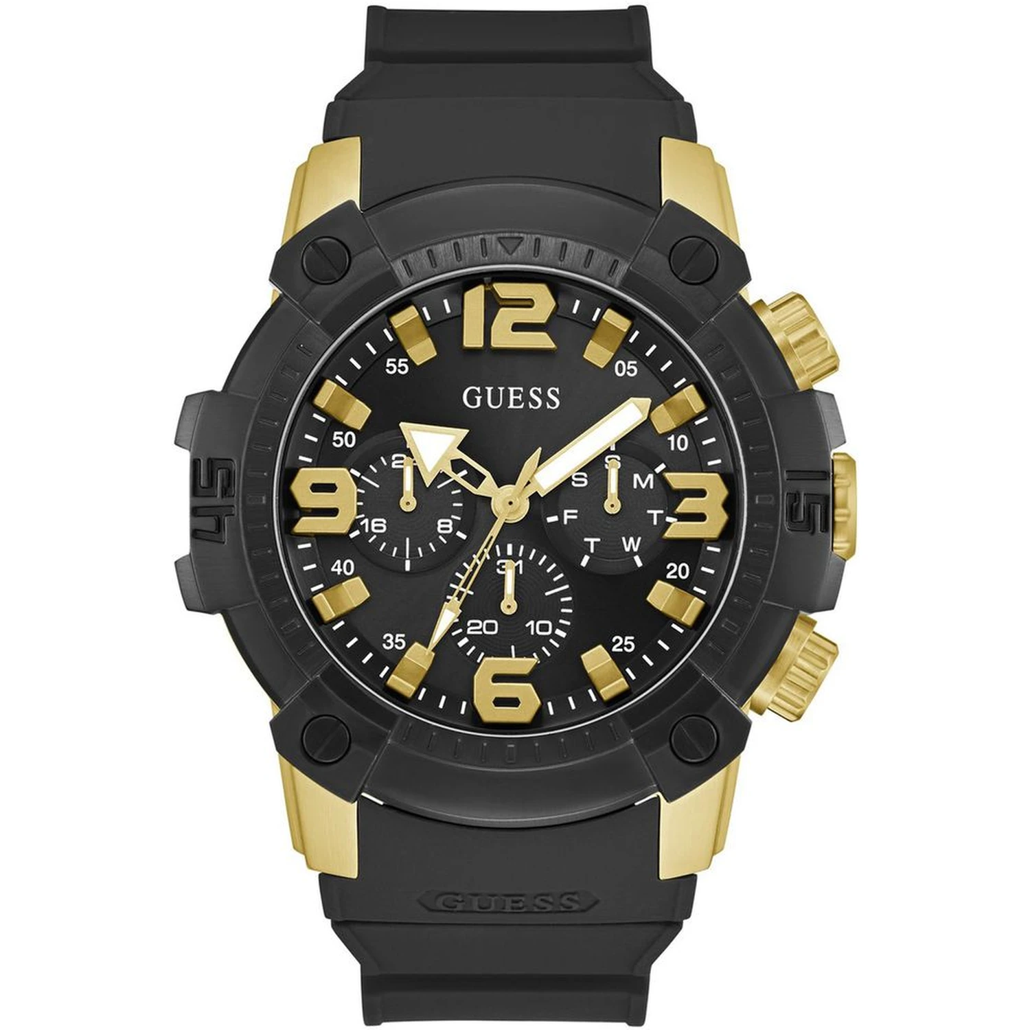 Black Synthetic Sport Watch