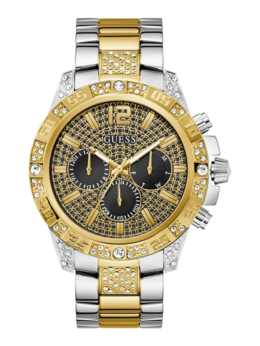Gold Stainless Steel Dress Watch