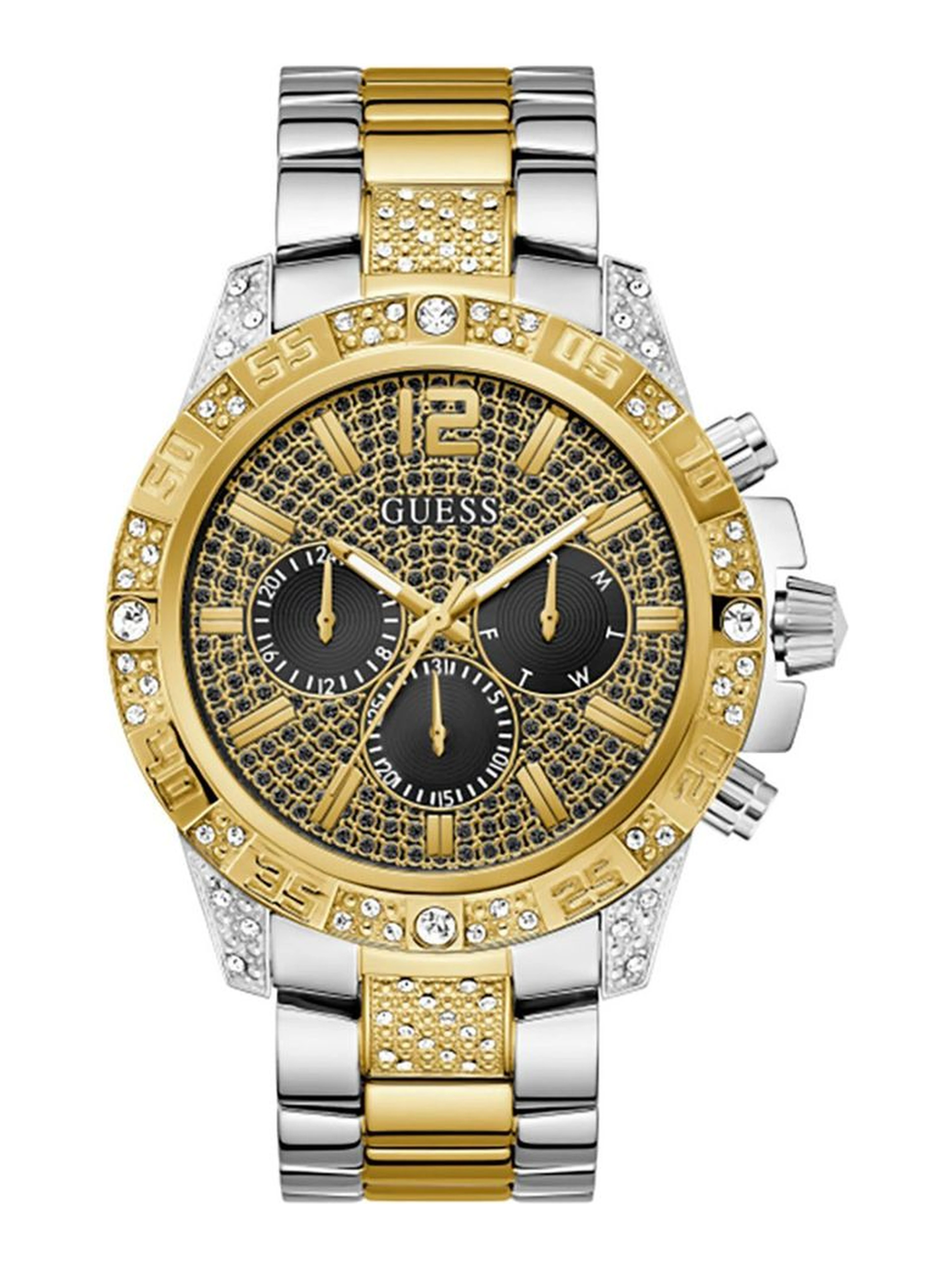 Gold Stainless Steel Dress Watch