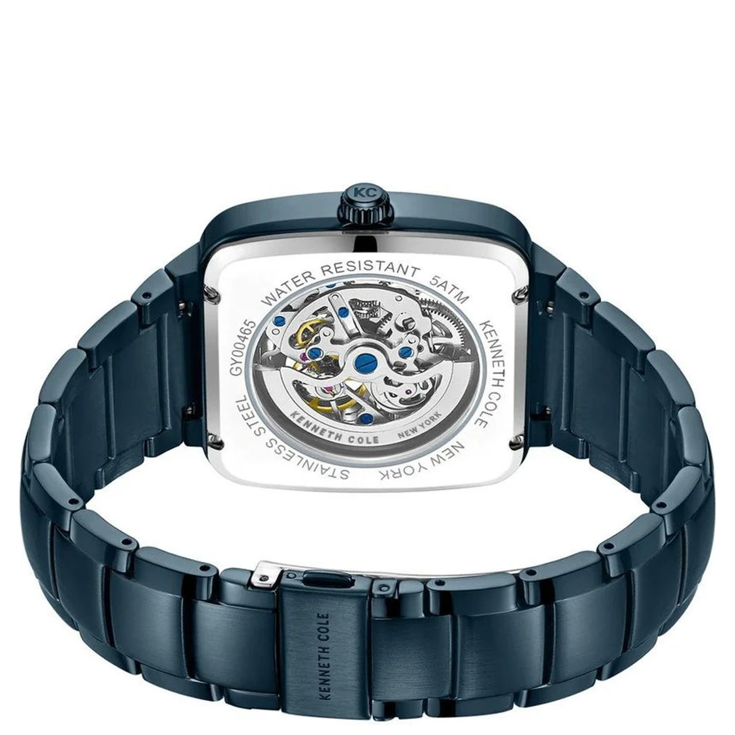 Blue Stainless Steel Bracelet Watch