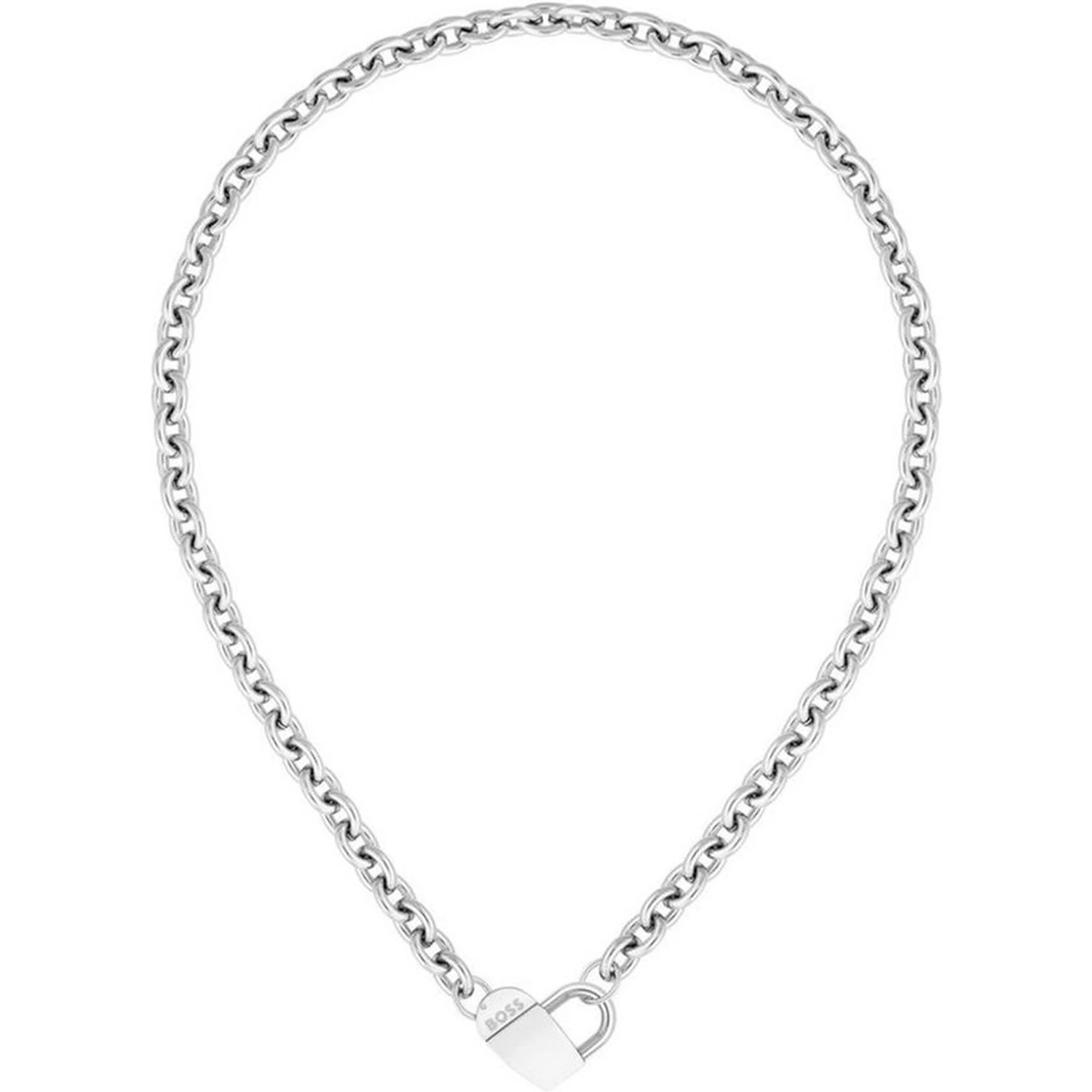 Gray Stainless Steel Necklace