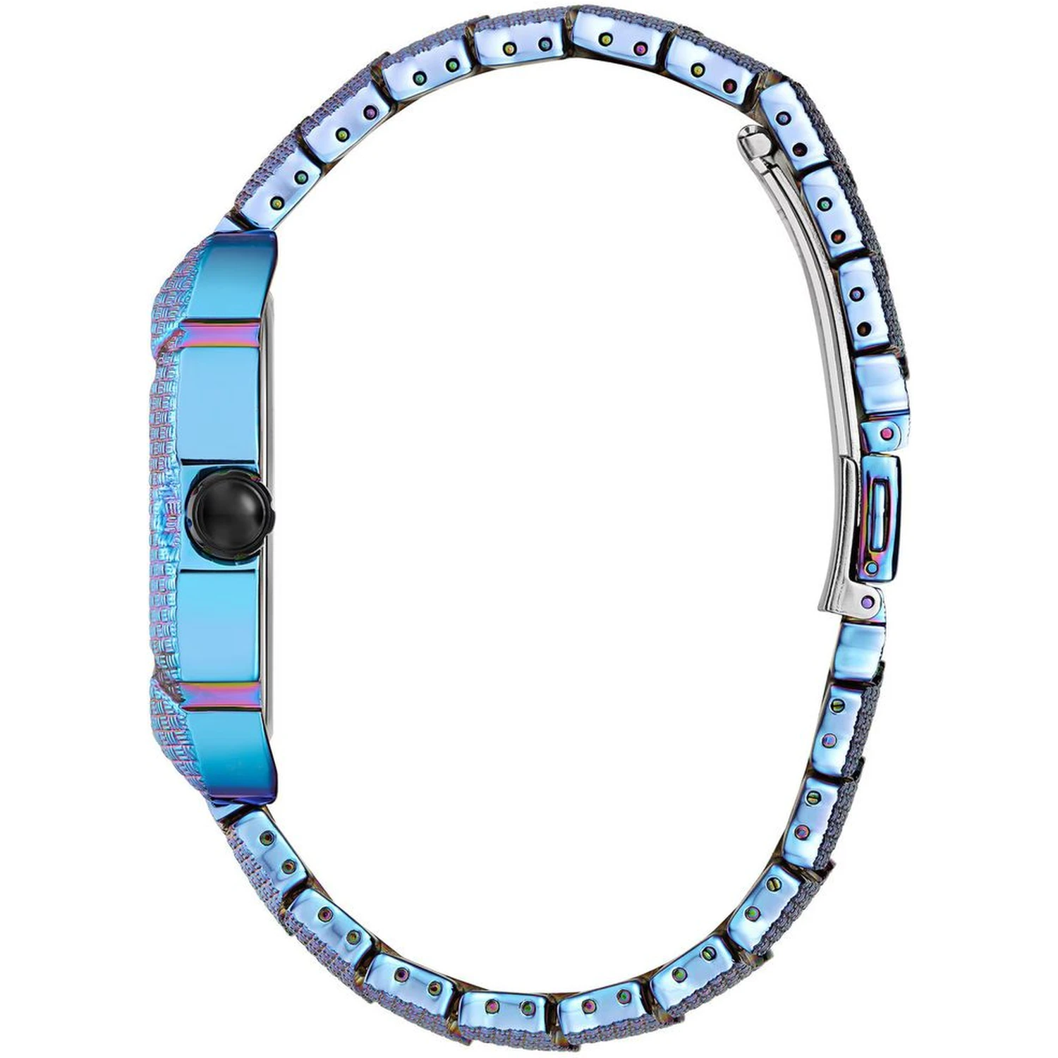 Blue Stainless Steel Bracelet Watch