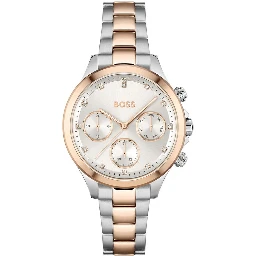 Gold Stainless Steel Dress Watch