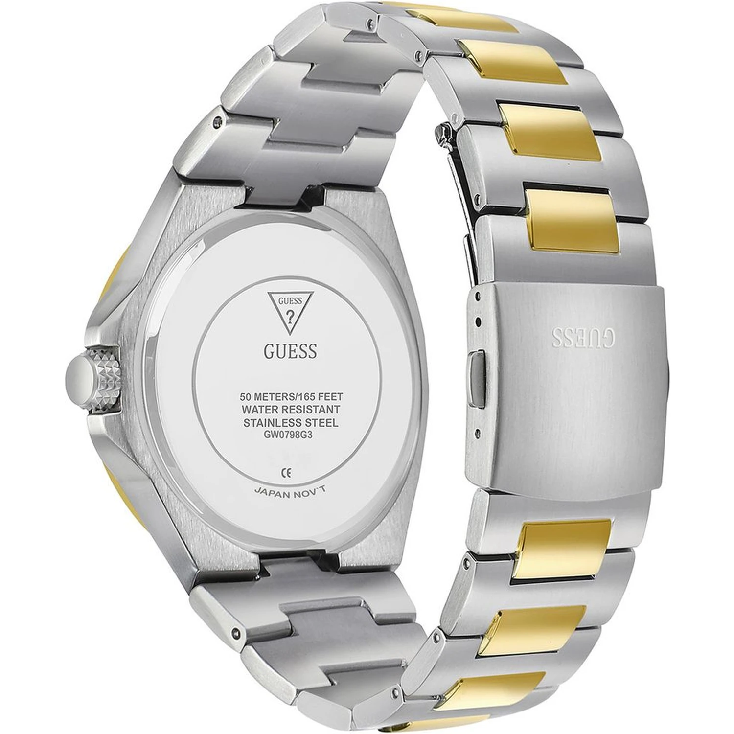 Multicolor Stainless Steel Dress Watch
