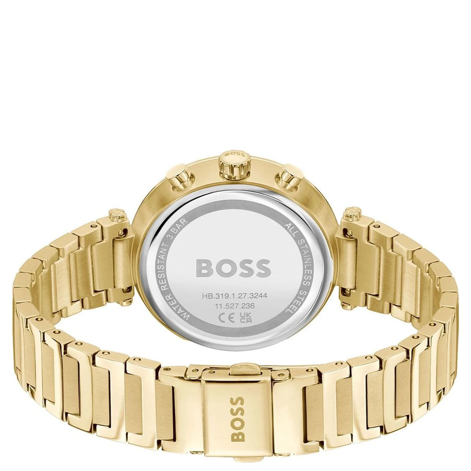Gold Stainless Steel Dress Watch