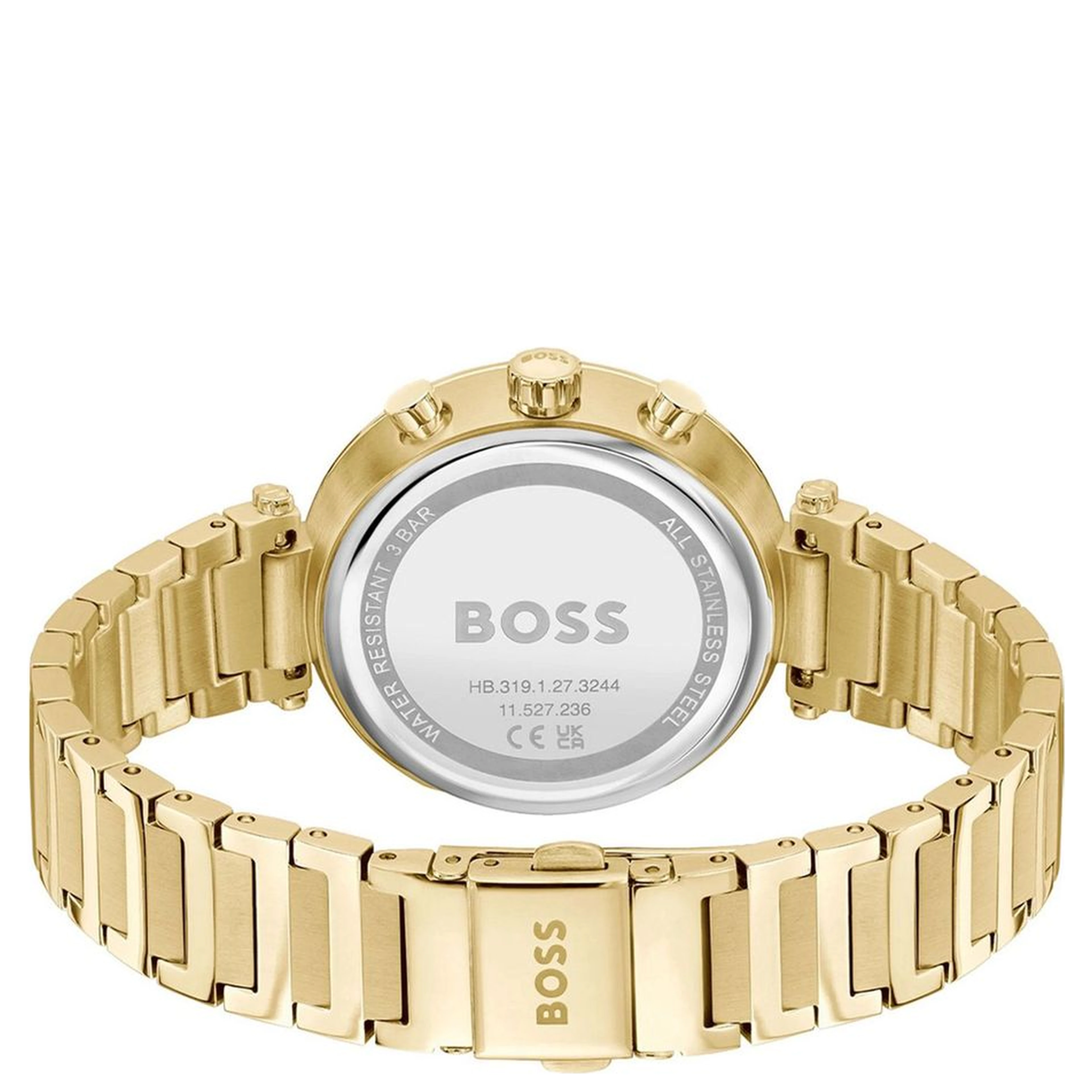 Gold Stainless Steel Dress Watch
