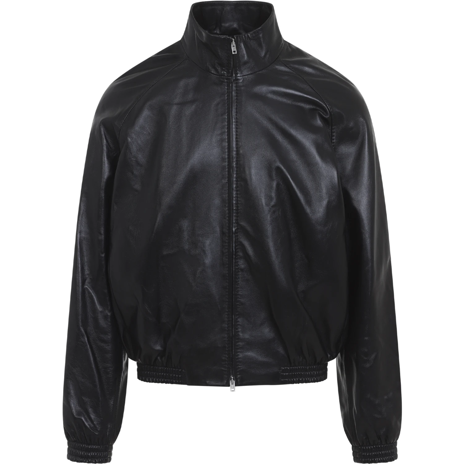 Acne Studios Leather Bomber Jacket