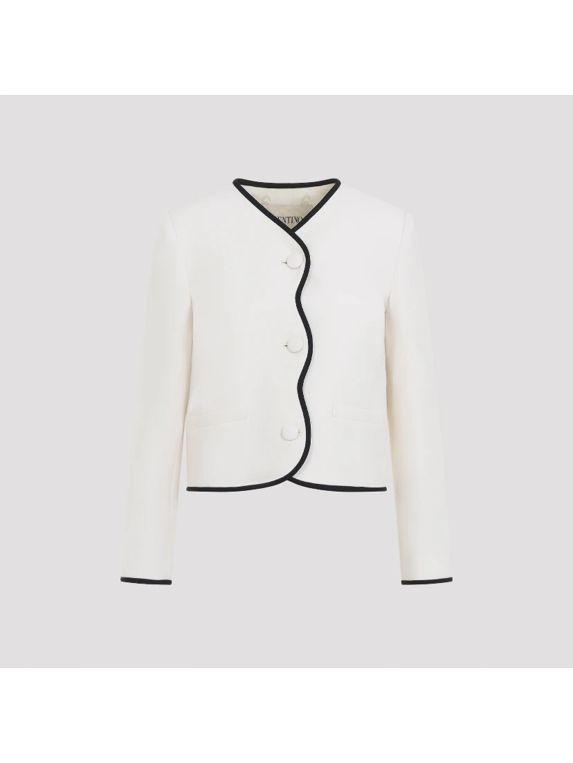 Valentino Crepe Couture Jacket